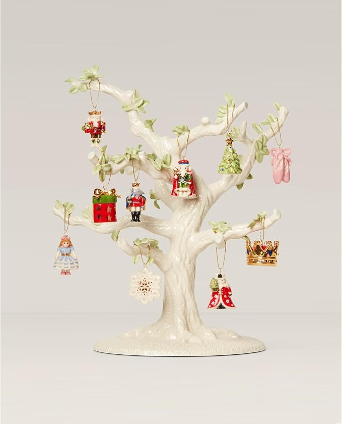 Lenox 893635 The Nutcracker 10-Piece Ornament Set, Multicolor, Christmas
