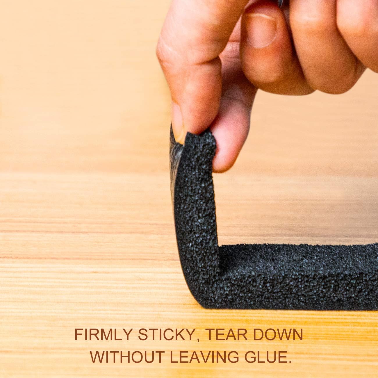 TORRAMI Window Air Conditioner Foam Seal Insulation 2 inch W X 1 inch T,Open Cell Foam Weather Stripping Total 6.5 Feet