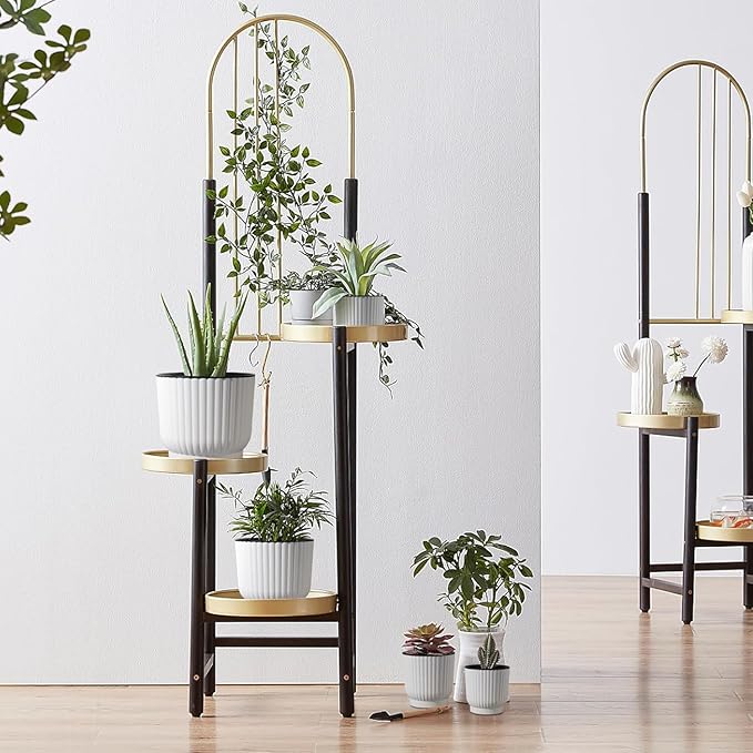 T4U 4.5 Inch Plant Pots Self Watering, 6 Pack African Violet Pots, Small Plant Pots for Plants, Small Indoor Plant Pot, Self Watering Planter for African Violet, Succulents (6 Pack 4.5" Pots, White)