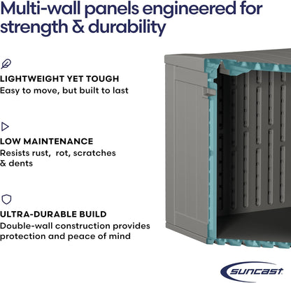 Suncast 80 GAL. LARGE DECK BOX