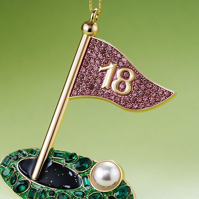 2025 Christmas Golf Ornaments, Golf Ornament for Christmas Tree, Hanging Golf Ornament Gifts for Golfer Loving Dad Grandpa Men Uncle