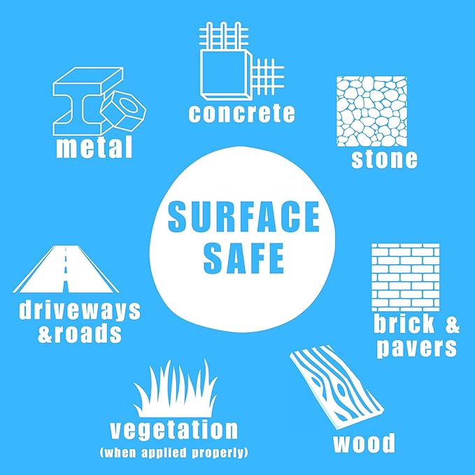 Blue Artic Fox CMA Ice Melt 20 lb Pet Safe De-Icer Works in Extreme Winter Conditions Safe for Driveways, Sidewalks & Steps