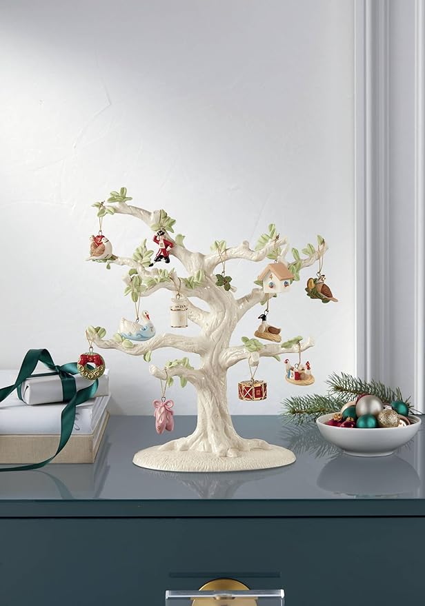 Lenox 878893 Twelve Days of Christmas Tree Ornament Set 12-Piece