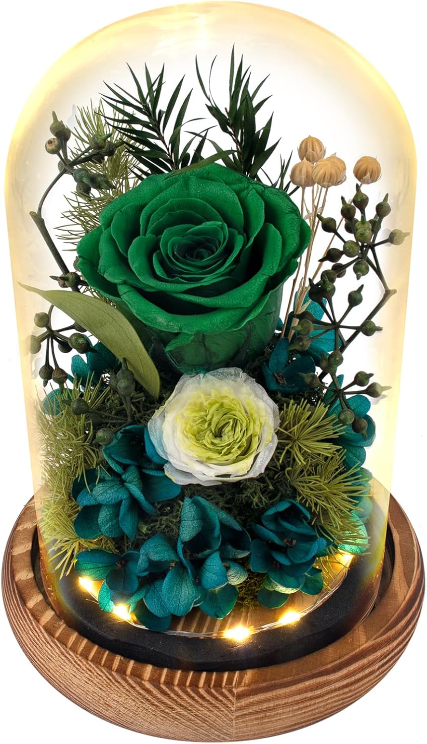 Flowers Gift – Preserved Roses Fresh Bouquet, Forever-Lasting Flowers for Delivery – Ideal Birthday Gift for Women, Valentine’s Day, Mother’s Day & Christmas