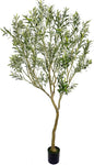 8ft Artificial Olive Tree Fake Tree Interior Decoration Tree Artificial Tree Fauk Tree