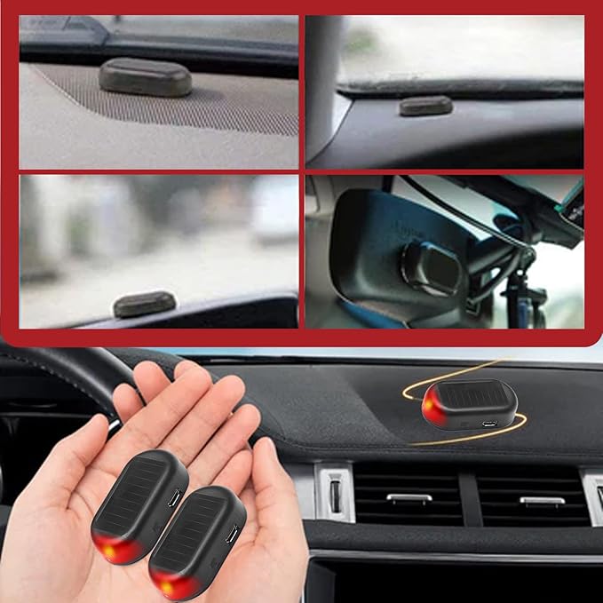 Car Interference Antifreeze Instrument, Universal Solar Car Windshield De-Icer, Reusable Anti-Ice Solution, All-in-One Anti-Frost Tool for All Vehicle Safety and Maintenance (4)