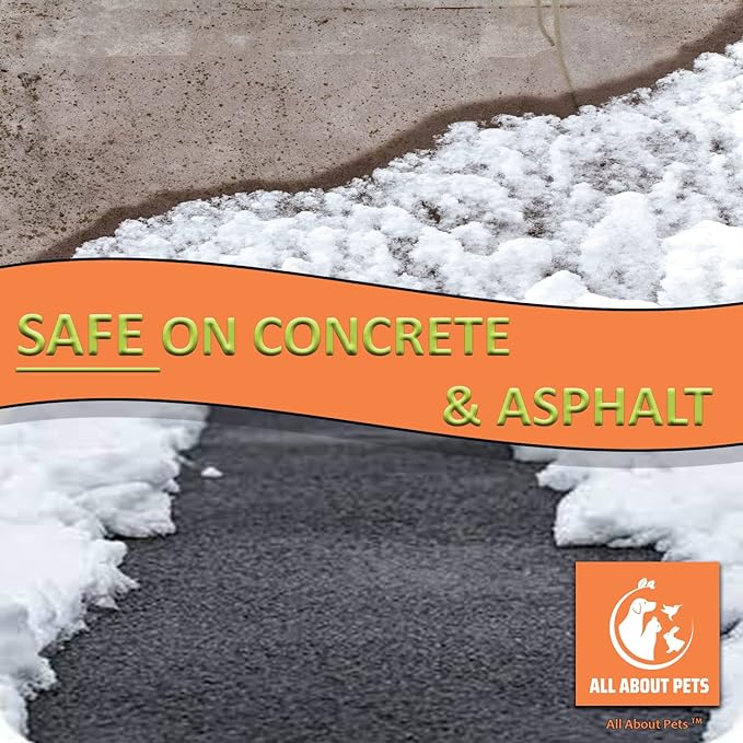 Snow and Ice Melt - Gentle on Your Pets Paws and Made with No Toxic Chlorides or Painful Rock Salt Safe for Dogs & Cats - 15 lb Bucket