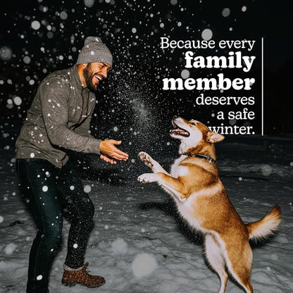 Friendly Paw Pet Friendly Ice Melt (20 LB Pail) - Our Driveway and Sidewalk Deicer Will Keep Your Pets and Children Safe in The Harshest of Conditions White