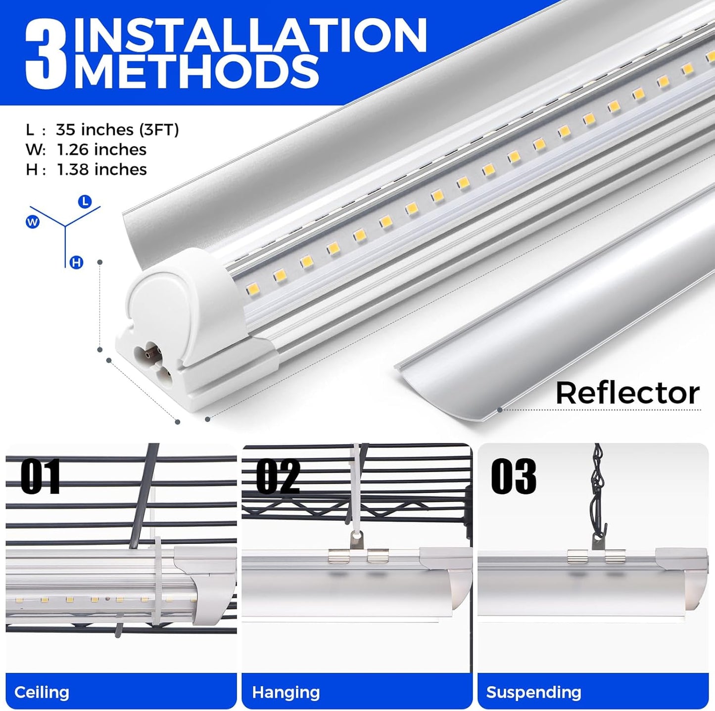 Barrina Mini Greenhouse with LED Grow Light for Indoor Plant, 4-Tier Portable Metal Plant Stand with Wheels, Plant Shelf with Tent, 6Pcs Plant Light with Timer and Thermo-Hygrometer, 35.4x13.8x59IN