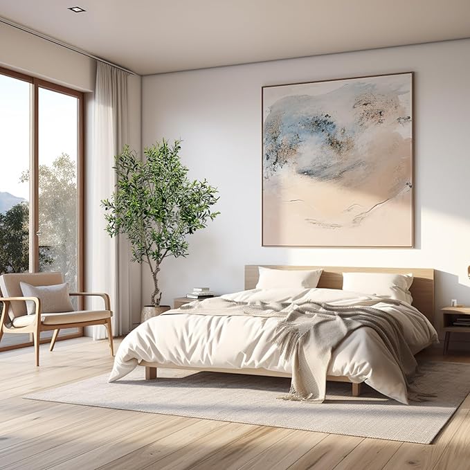 Artificial Tree Faux Olive Tree 8ft(3198leaves) Tall Fake Olive Plant in Pot Fake Silk Tree Faux Plants Indoor