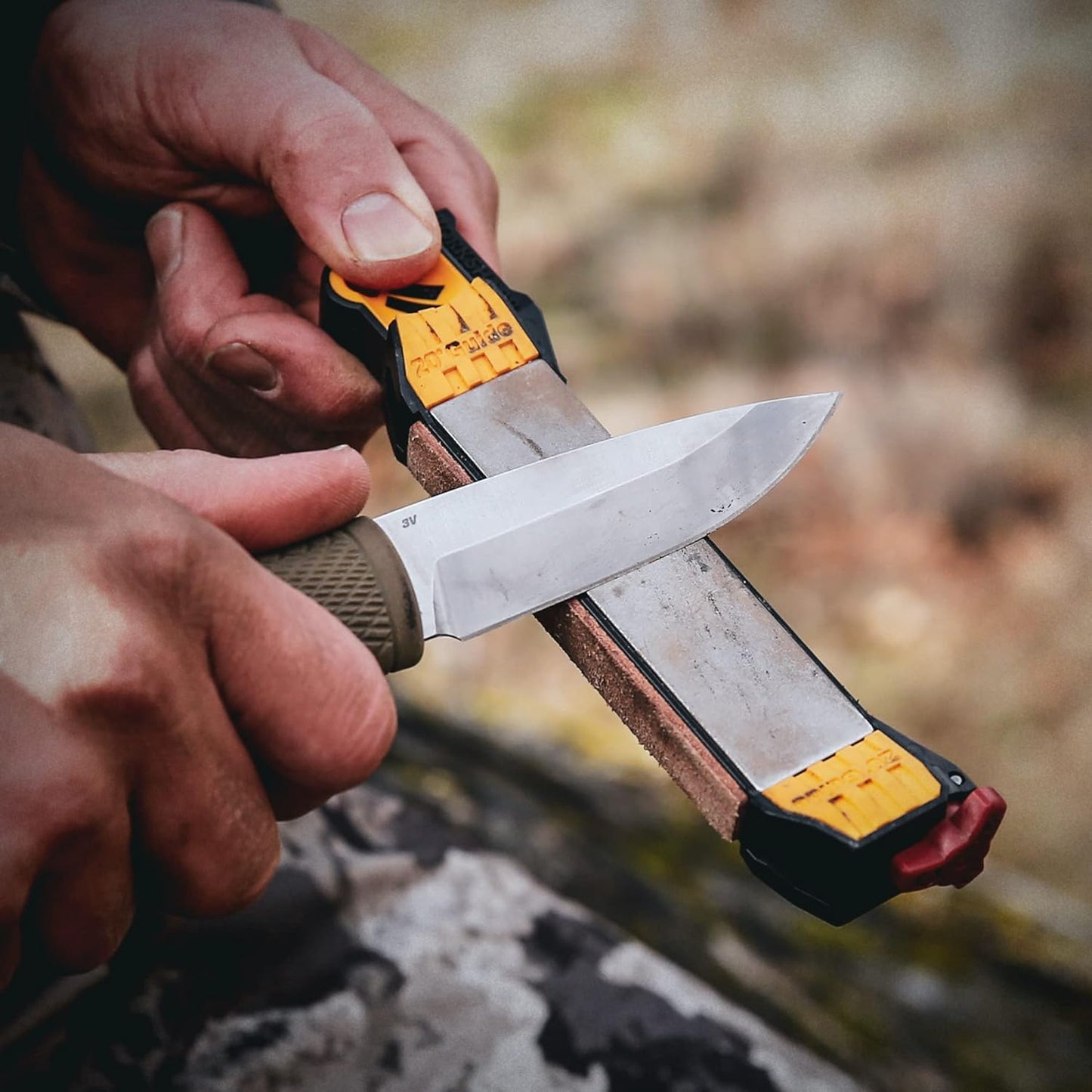 Work Sharp Guided Field Sharpener 3 Pack Gift Set, Travel Knife Sharpener Tool Multi Pack