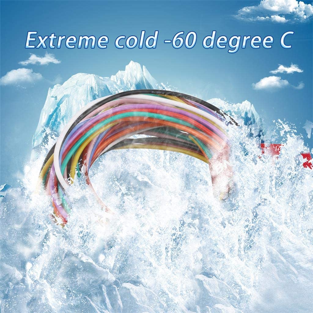 BNTECHGO 18 Gauge Silicone Wire Kit 10 Color Each 10 ft Flexible 18 AWG Stranded Tinned Copper Wire