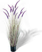 KOL 5ft Artificial Veronica Spiked Speedwell Grass, 59in Faux Veronica Spicata Plant, Tall Horsetail Reed Grass, UV-Resistant Fake Grasses for Indoor/Outdoor Décor, Home Office Wedding Centerpiece