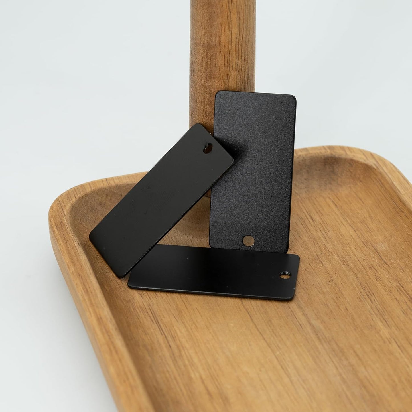 StayMax Anodized Aluminum Engraving Blanks 1x2 Inch 50 Pack (Black)