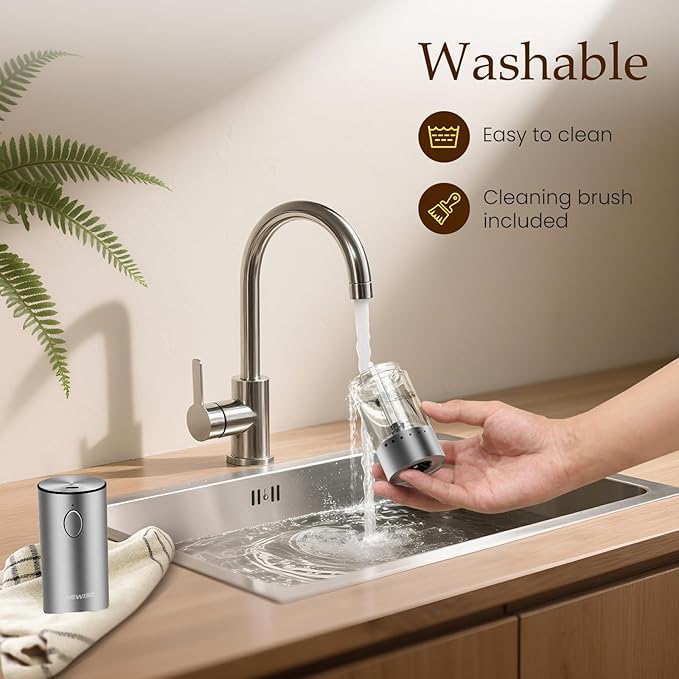 Electric Salt and Pepper Grinder Set - Christmas Kitchen Gift, Rechargeable with LED Lights, Stainless Steel Automatic Mill, Adjustable Coarseness, Large Capacity, Silver