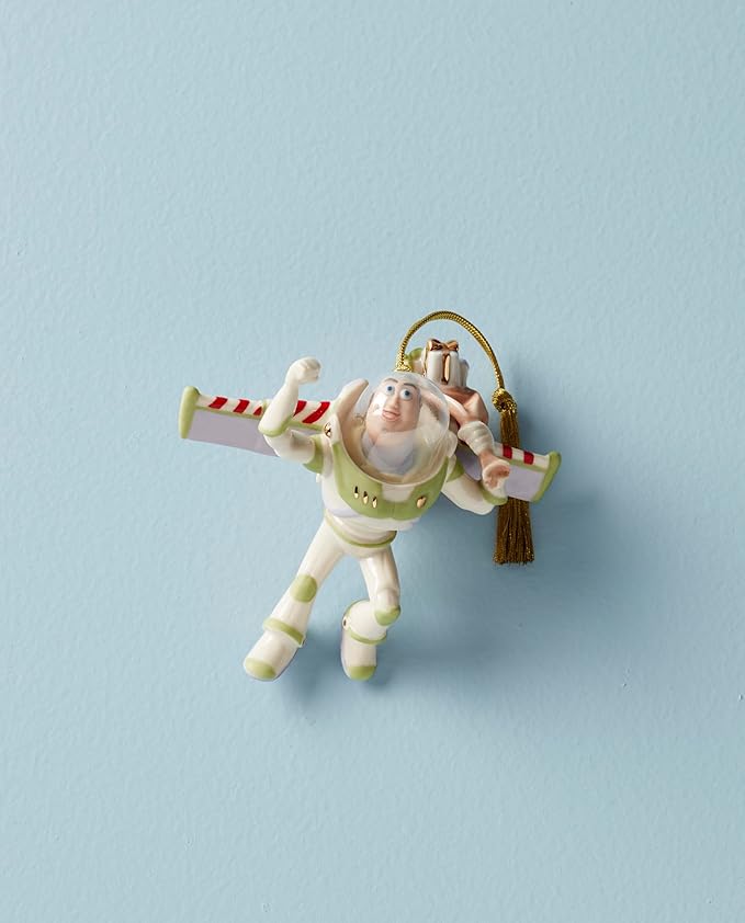Lenox 892575 Buzz Lightyear Ornament, Christmas