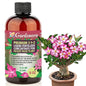 Premium Liquid Desert Rose Plant Fertilizer - 3-1-2 Concentrate for Indoor Plants and Flowers by Gardenera | Organic Plant Food for Desert Roses - 8oz