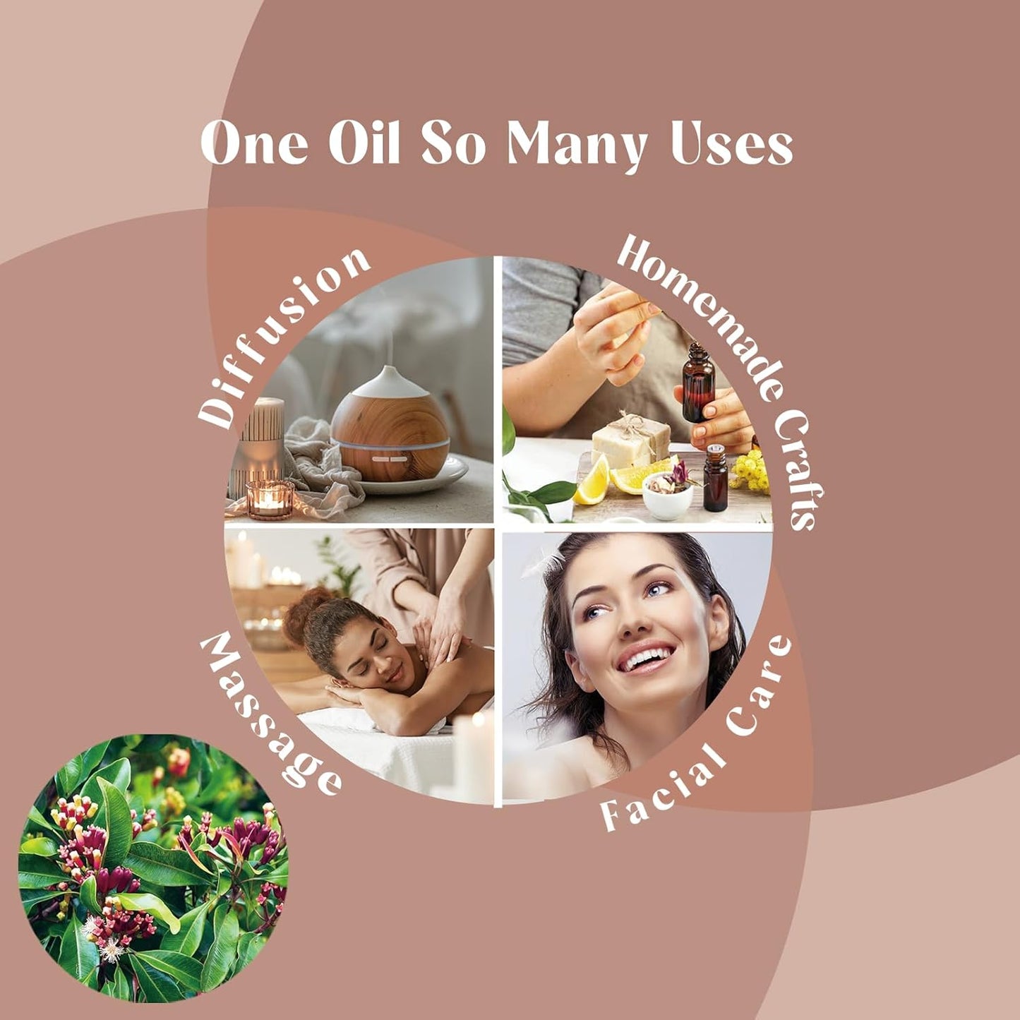 Clove Oil 4 Oz-100% Pure Natural Clove Leaf Essential Oil