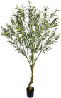 7ft Artificial Olive Tree Fake Tree Interior Decoration Tree Artificial Tree Fauk Tree