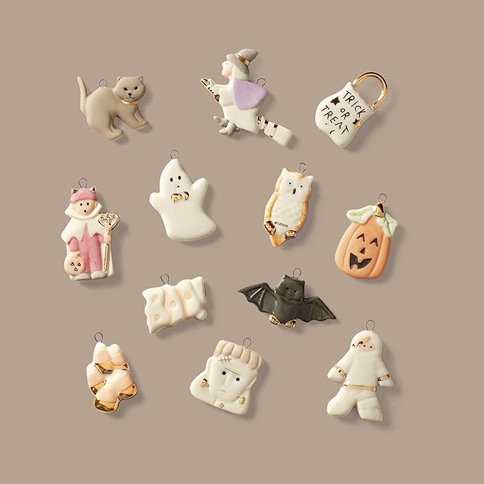 Lenox 819670 Trick Or Treat 12-Piece Ornament Set