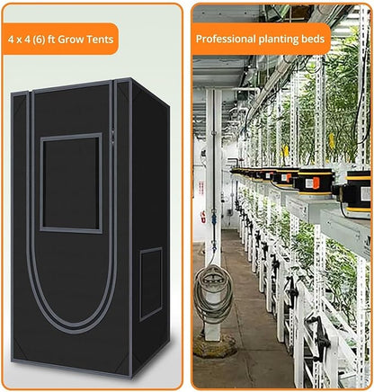 DOMMIA Grow Light, LED Grow Lights Full Spectrum, Foldable & Dimmable Daisy Chain Bar Style Grow Lights for Grow Tents for Indoor Plants, Commercial Hydroponic Growing Lamp，800W 1-Pack