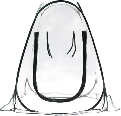 Gardzen 27"x27"x31" Pop up Grow Greenhouse Small Greenhouse, Portable Plant Flowers Mini Green House Cover for Outdoor & Indoor Use