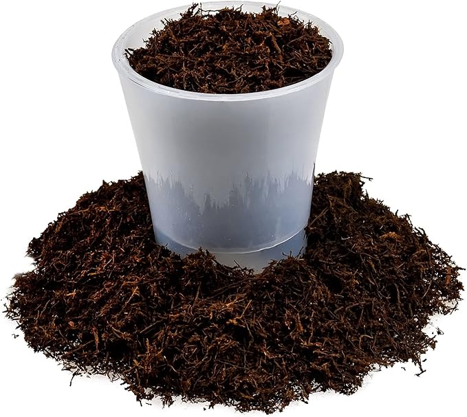 Premium New Zealand Tree Fern by GARDENERA - Orchid and Epiphytal Plants Growing Medium and Reptile Substrate - 5 Quart Bag