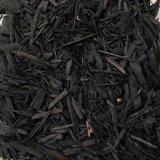 Gardenera Organic Black Mulch - Provide Natural Nutrients for Strong and Resilient Plants - 20 QUARTS