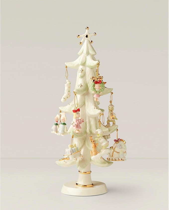 Lenox 6216816 How The Grinch Stole Christmas 12-Piece Ornament Tree, Display Stand