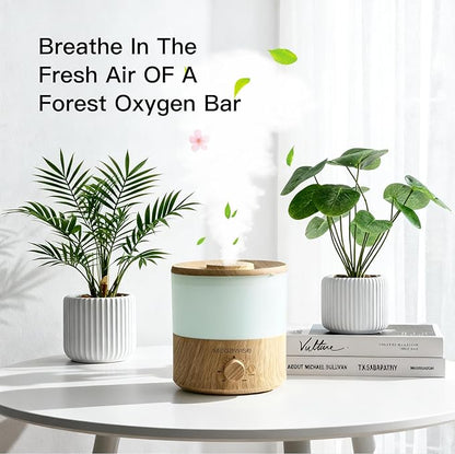 MEGAWISE 2025 Upgraded Ultrasonic Cool Mist Humidifier - 1.5L Capacity, Whisper-Quiet & Adjustable Mist, Auto Shut-Off Safety Feature – Perfect for Home, Office, Baby Nursery & Bedroom