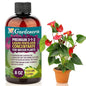 GARDENERA Premium 3-1-2 All Purpose Liquid Fertilizer Consentrate for All Indoor Plants & Flowers - Promotes Biomass Growth and Vibrant Leaf Color - 8oz Bottle