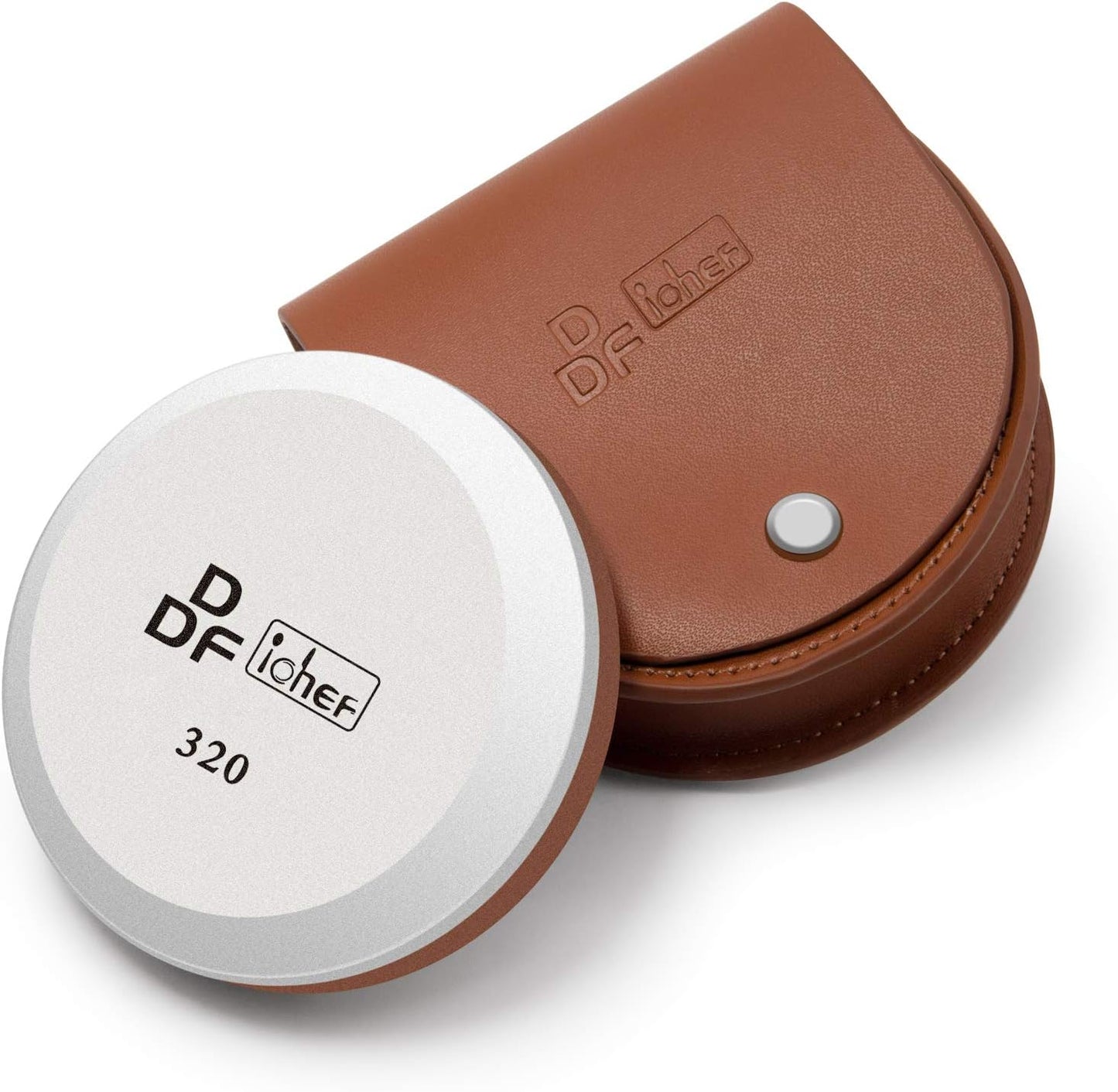 DDF IohEF Axe/Hatchet Sharpening Stone 180/320 Grit, Professional Whetstone & Tool Sharpener, Axe Sharpener with Portable Bag