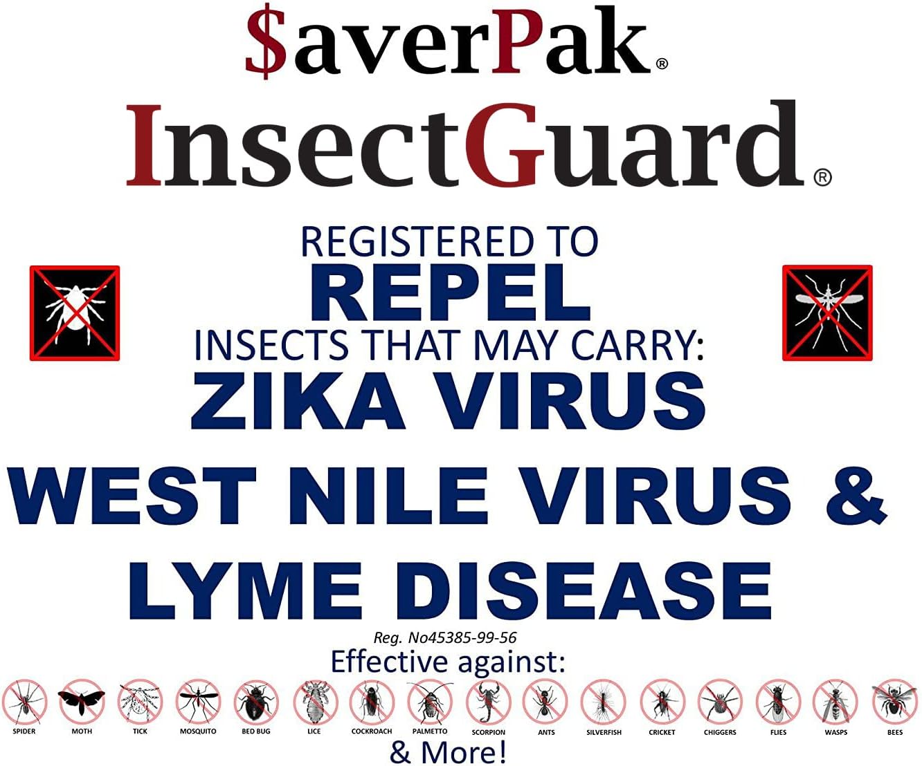 $averPak InsectGuard Permethrin Mosquitoes, Ticks and Flies Repellent & Insecticide Spray Gallon (128oz)