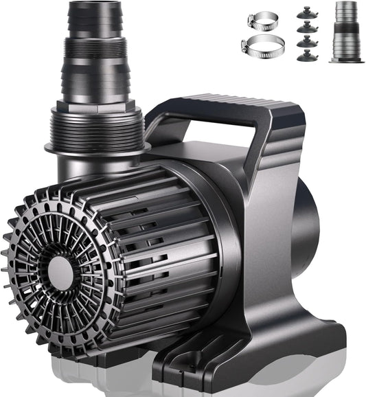 WaterRebirth (14000GPH, UL Listed) PS- High Flow Submersible Water Pond Pump - Water Aquarium Fountain Pump - Aquarium,UL listed (14000GPH-1100W)