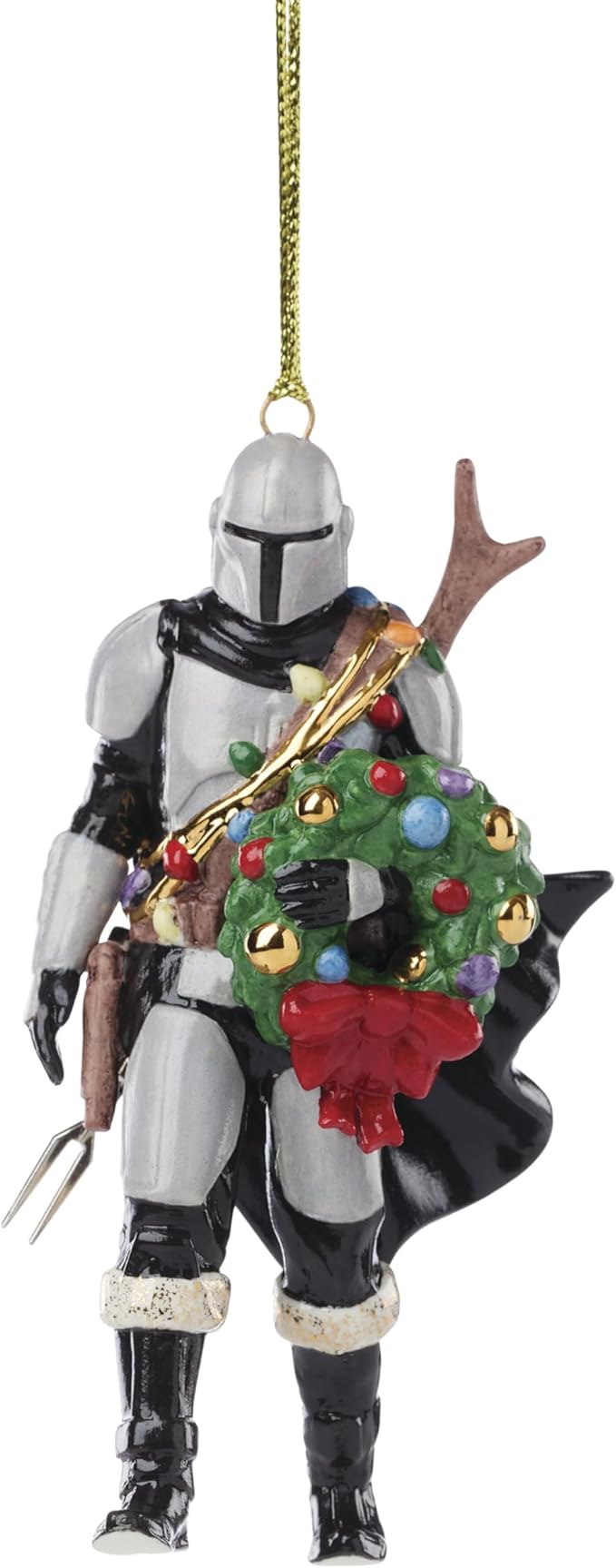 Lenox 897593 Mandalorian Ornament, Christmas, Holiday Decorations