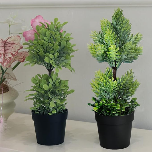 TOTOGA Fake Potted Plants Artificial Plants for Home Offices Decor