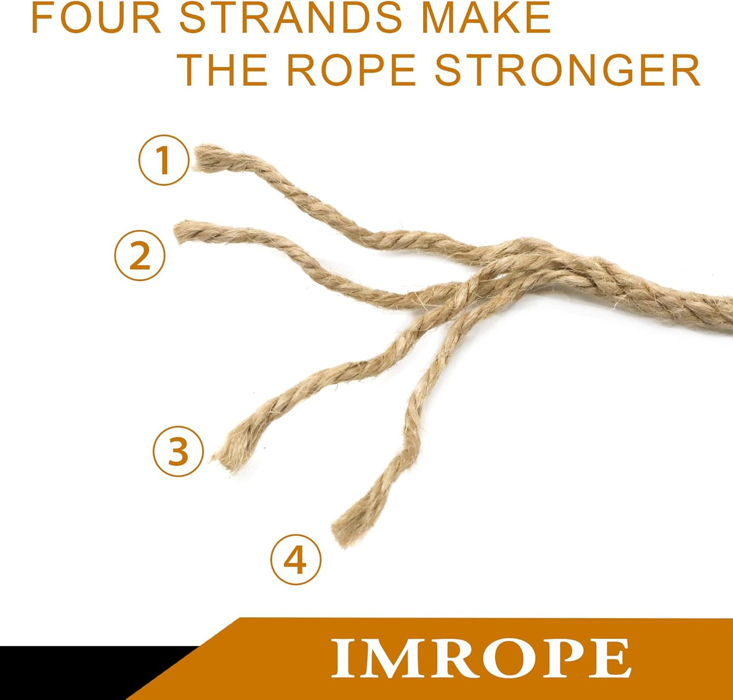 5mm x 100 Feet Natural Jute Rope, Twine for Gardening Tomato Climbing Plant Tie Floristry Crafts Gift Wrapping Packing Decor