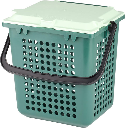bioMat AirBox Compost Bin for Countertop Kitchen for 2.6 to 3 Gallon Compost Bags