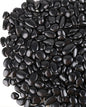 Black Pebbles for Plants 1.8lb Bulk Bag Aquarium Gravel 0.8"- 1.2" Decorative Polished Fish Tank Stone