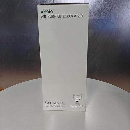 Afloia Air Purifier for Home Large Room Bedroom Up to 2000Ft² with PM2.5 Air Quality Monitor Smart Auto Mode, Washable Pre Filter Cleaner for Pet, Black