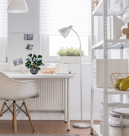 AlphaAcc Artificial Plants Potted Real Looking Small Faux Plant with Rustic Black Cement Planter for Kitchen Office Desk Bookshelf Decor (Ficus Plant)