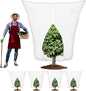 4PCS Large Plant Covers Freeze Protection 2.2oz Reusable Winter Frost Cloth Plant Protection Jacket Cover Bags Frost Blankets, for Shrub Trees Outdoor Plants Fruit Tree Potted, 75"W x 90"H