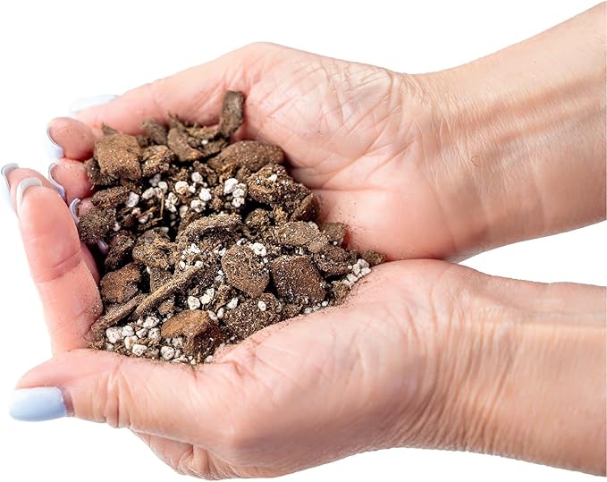 Gardenera Professional Succulent Soil Premium All Purpose Blend | Pre-Mixed Ready to Use for Cactus and Succulents | Sphagnum Peat Moss, Perlite, New Zealand Pine Bark - Made in USA - 1 Quart