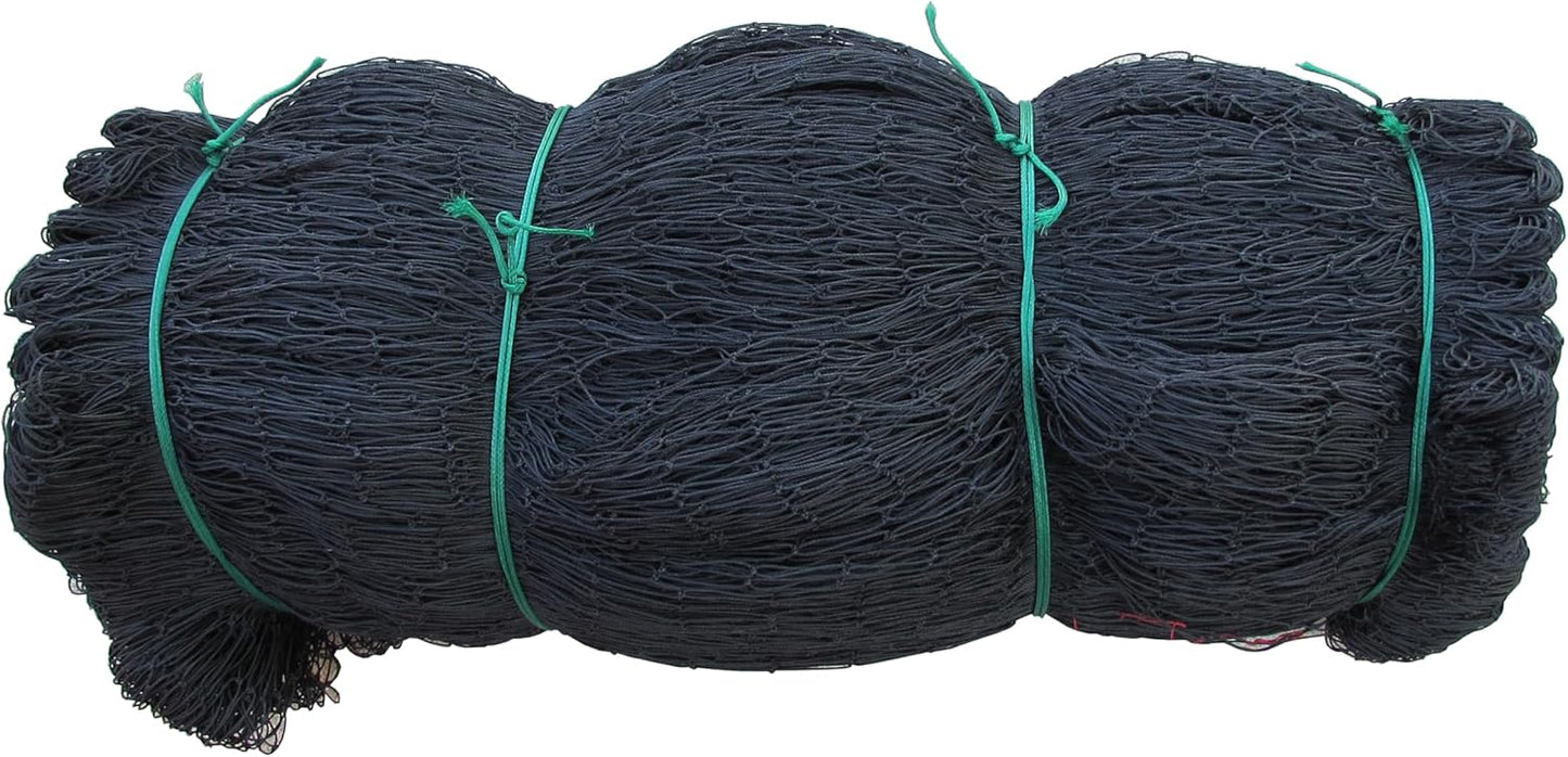 Poultry Netting 1" or 2" Mesh Heavy Knotted Nets Aviary Gamefowl Quail Chicken Bird Block Net Long Lasting Break/Burst 85/245 lb Polyethylene 8-10 Year Lifespan (50' X 50', 1)