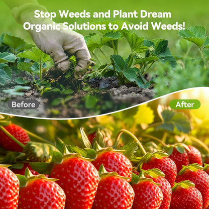 4ftx100ft Weed Barrier Landscape 3.2oz Fabric Heavy Duty, Woven Weed Control Cloth, Woven Geotextile Fabric for Underlayment, Gardening Ground, Commercial Driveway Weed Block Cover Mat