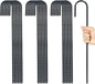 16 Inch Ground Rebar Stakes, J Hook Extra Heavy Duty Rust Proof Coated Steel Ground Anchors with Chisel Point End for Camping Tent and Canopy Tent (24)