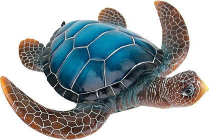 Design Toscano Large Blue SEA Turtle Statue