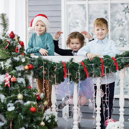 100 Pcs Christmas Garland Ties 12Inch Adjustable Holiday Garland Twist Ties for Holiday Halloween Tree Wreath Party Yard Wall Doorway Reusable Nylon Garden Cable Straps Decoration(Red)