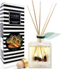 LOVSPA Reed Diffuser Set, Holiday Pine Cones Scented Oil Diffuser with Sticks, Home Fragrance Accessories for Bathroom Shelf Decor, Aroma Diffusers for Home or Office Desk, USA Made