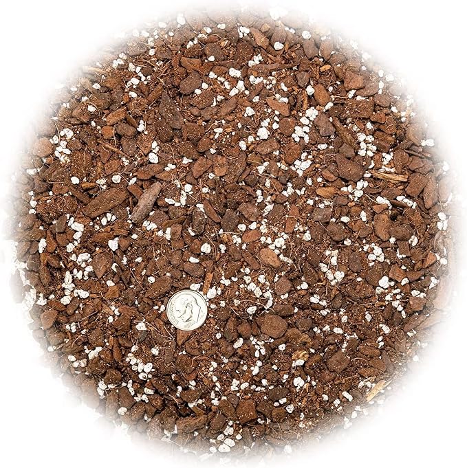 GARDENERA Monstera Adansonii Specialized Soil Mix - Improve Aeration, Drainage & Nutrient Retention - 1 Quart